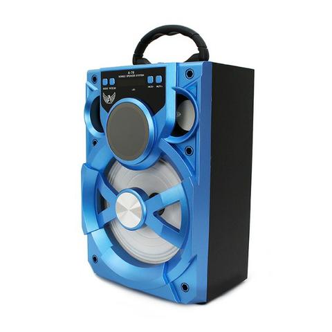 Caixa de Som A76 Altomex Bluetooth Led Usb Sd Rádio Fm Potente 15w - Foto 6