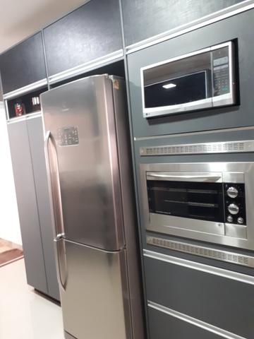 Casa moderna Vicente Pires platibanda lazer completo armários pé direito duplo IPTU - Foto 9