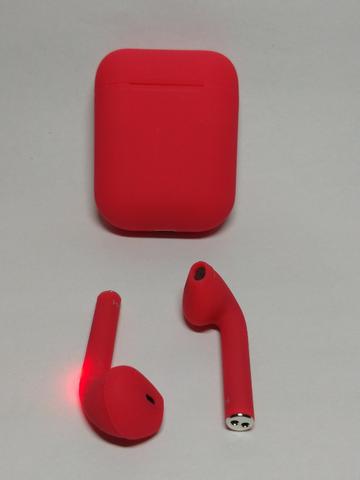 Fone de ouvido Sem Fio Vermelho Bluetooth