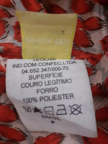 Jaqueta em Couro Legítimo - Foto 3