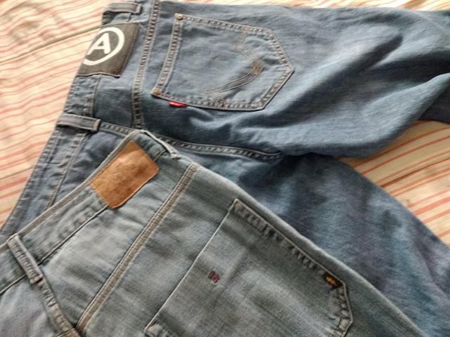 Troco calças originais masculina - Foto 3