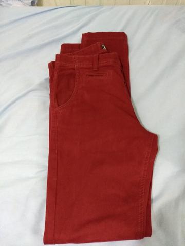 Calça de sarja