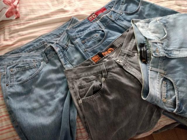 Troco calças originais masculina - Foto 4
