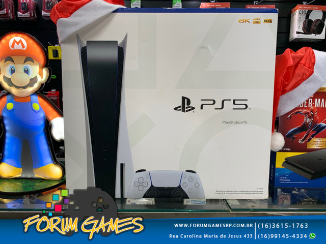 PlayStation 5 Com 2 Controles - Comprar em Forum Games