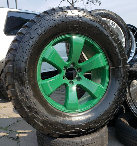 Animal Jg Roda Aro 22 6x139 + Pneu 40x15,5 r22 Trepador , trilha 4x4 Troller - Foto 4