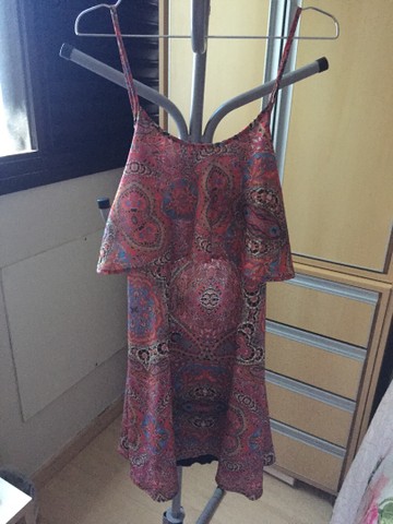 Vestido estampado de alcinha  - Foto 4