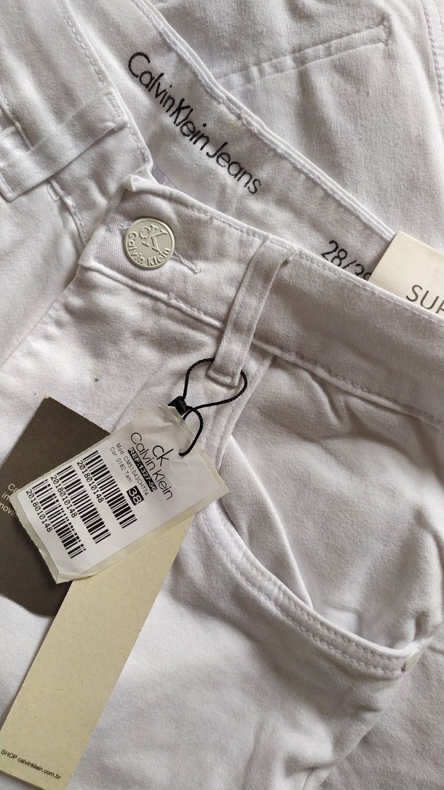 Calça Jeans Branca  - Foto 3