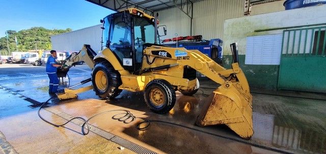 Retroescavadeira caterpillar 416E - 2012 - Cabinada  - Foto 3