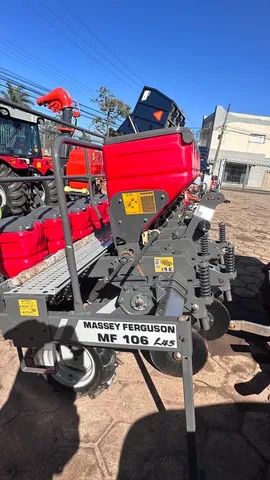 Plantadeira Massey Ferguson 5 linhas agco  - Foto 3
