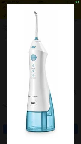 Irrigador oral Multilaser HC036 branco e azul 110V - Foto 2
