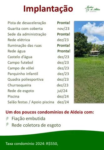 Aldeia - Lote 1.000m2 condomínio Jardins de Aldeia - Foto 7