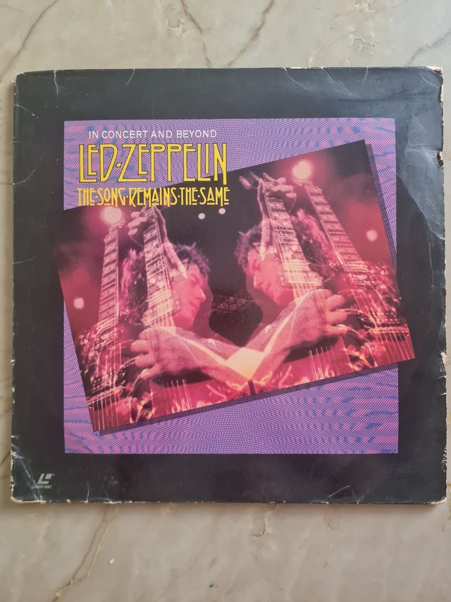 LD Led Zeppelin - The Song Remains The Same (Laser Disc)