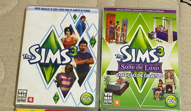 Pc Dvd The Sims 2 Dose Dupla 3 Jogos Duplo Excelente Estado