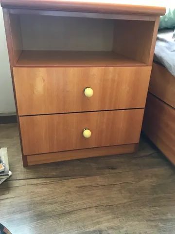 Cama de solteiro conjunto com 2 criados mudos - Foto 5