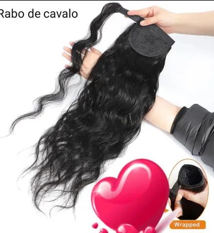 Rabo de cavalo cabelo humano  - Foto 2