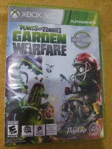 Jogo Plants Vs Zombies Xbox 360 usado original