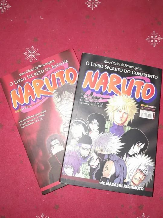 Guia Oficial de Personagens Naruto - O Livro Secreto do Confrondo e da Batalha - Foto 2