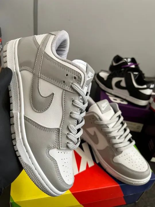 Tênis Nike Dunk Low Gelo - Foto 4