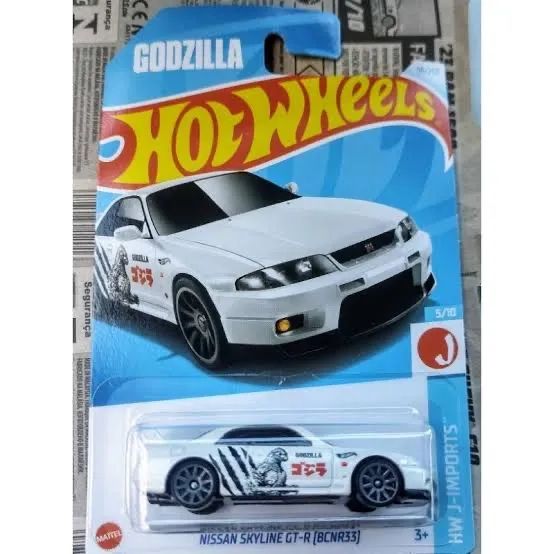 Nissan Skyline GTR R33 Godzilla hot wheels - Jogos de Vídeo Game ...