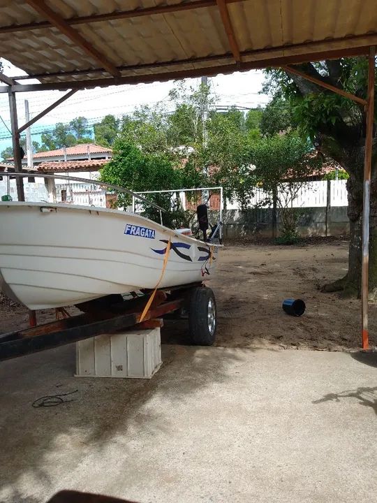 Barco de fibra de vidro - ideal para pesca e passeios! - Foto 2