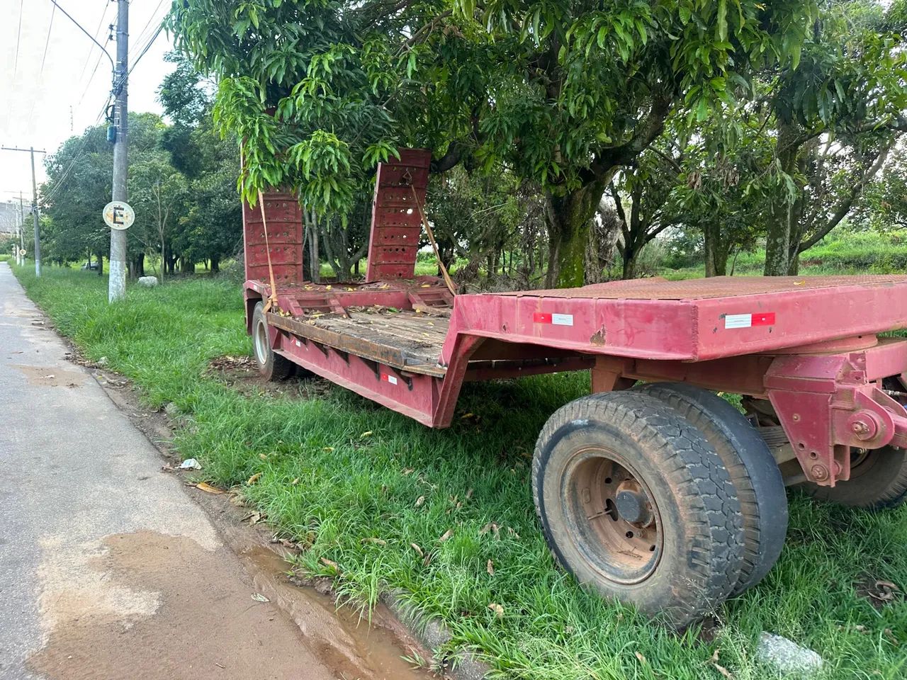 Carreta para transporte Julieta prancha 
