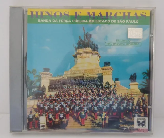 CD Hinos e marchas - Banda da força pública de SP