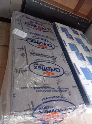 COLCHÃO DE SOLTEIRO ESPUMA SELADA NOVO 