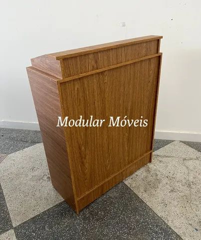 Balcão Caixa Amadeirado - 100% MDF  - Foto 2