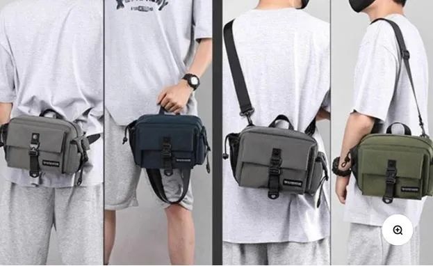 Bolsa de nylon comprada no site samicce - usada 1 vez  - Foto 3