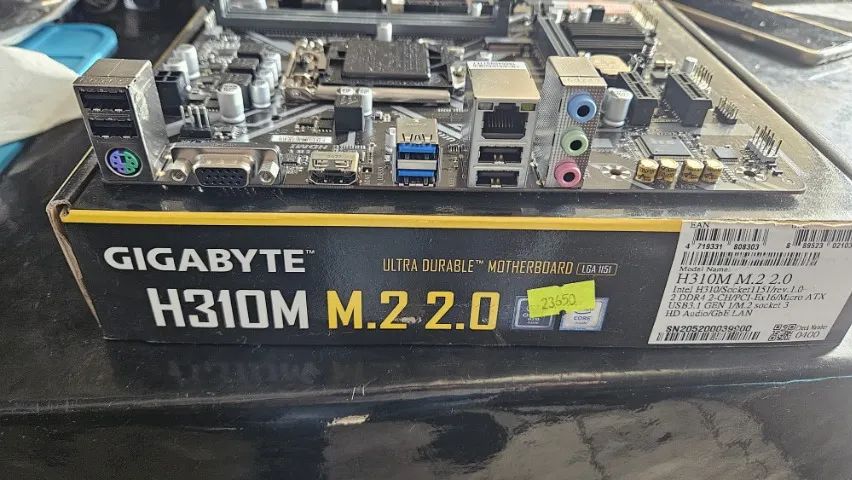 Placa Mae LGA 1151 GigaByte H310M M.2 2.0 ( Compativel com 8° e 9° Geracoes ) - Foto 3