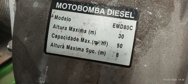 MotoBomba Diesel