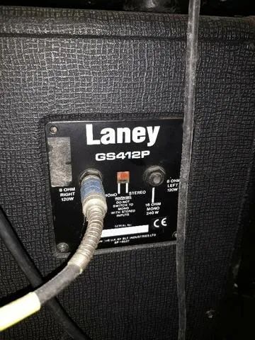Amplificador Guitarra Laney Vh100r Valvulado e cx 4X12 - Foto 2