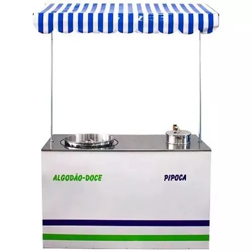 Barraca Dupla para Maquina Algodão Doce e Pipoca - Sem as máquinas - Foto 2
