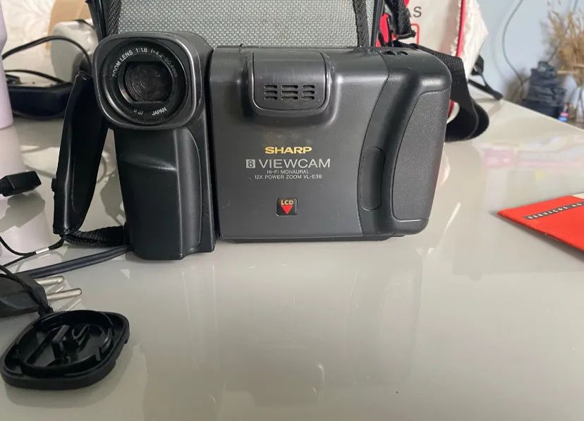 Filmadora Sharp Viewcam VL-E39 8mm Hi-Fi - Câmeras e Filmadoras