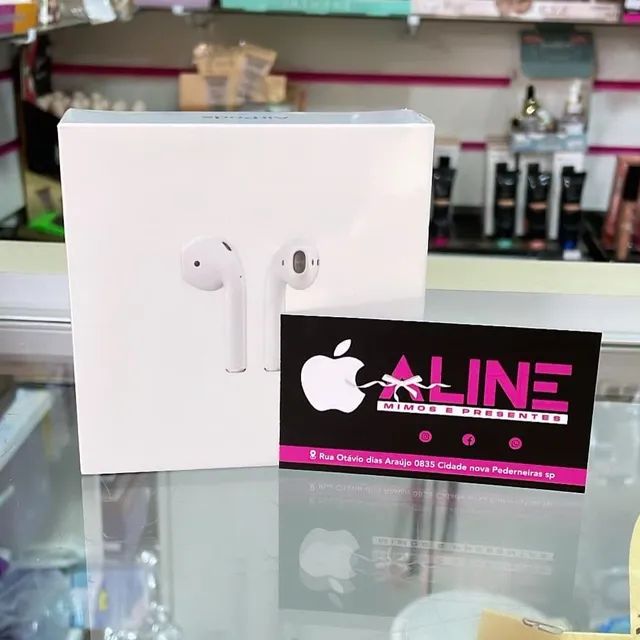Fone Apple Air pods 2 nunca usado lacrado 