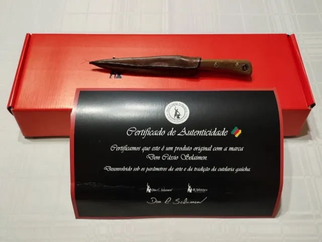 Faca Don Cássio Selaimen Farroupilha 6"