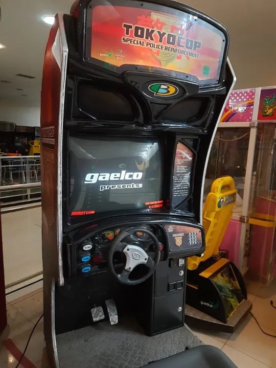 Tokyo Cop Arcade Gabinete Completo, Apenas sem A Placa