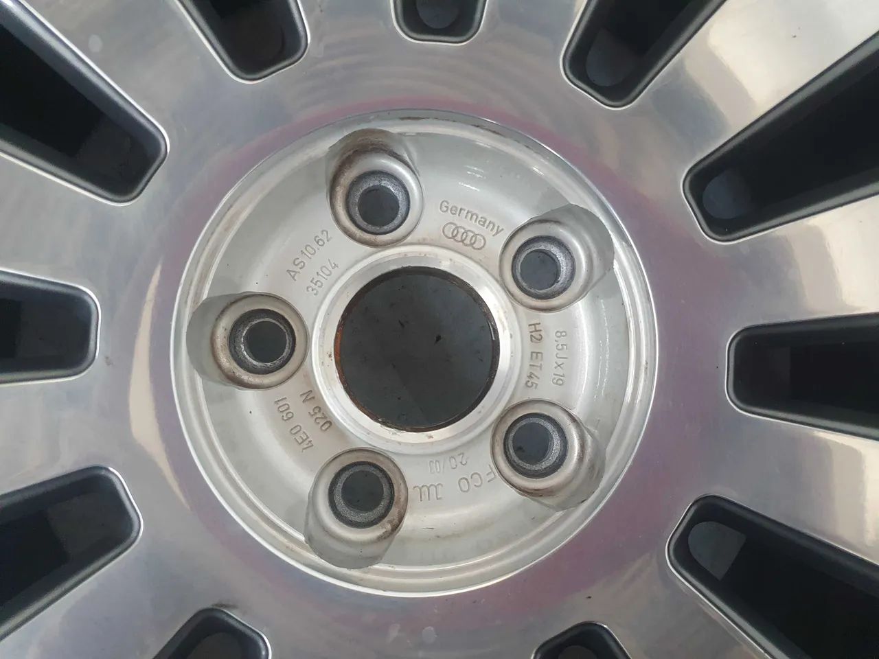 Estepe Aro 19 Audi A8 D3 2003 A 2009 4e0601025n Com Pneu 255 - Foto 2