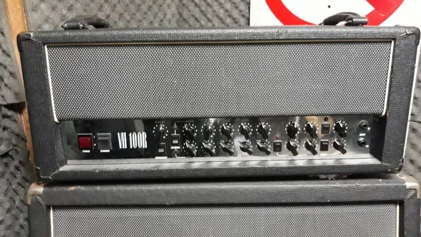 Amplificador Guitarra Laney Vh100r Valvulado e cx 4X12 - Foto 5