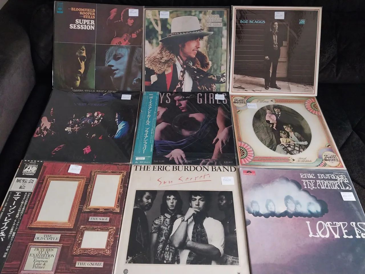 LPs de classic rock importados - de época