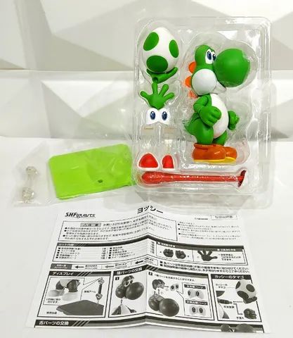 Bandai Sh Figuarts Super Mario Bros - Yoshi Original - Leia - Foto 4