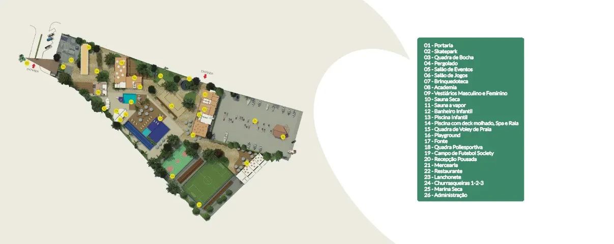 Blue Lake Residence Club - Lotes a partir de 250m² em Arraial do Cabo - Foto 4