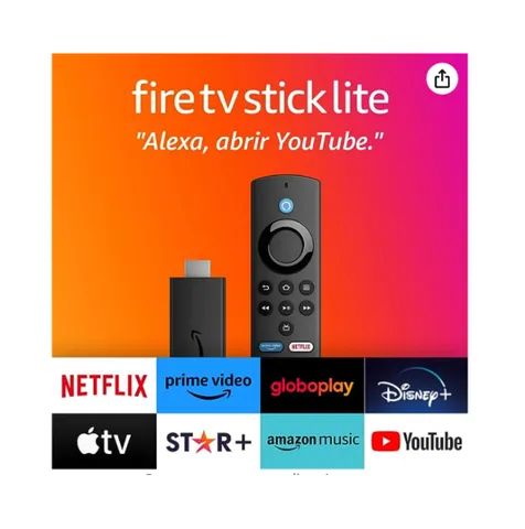 Fire Tv Stick Lite, Amazon, Alexa, Novo, Original. - Foto 5