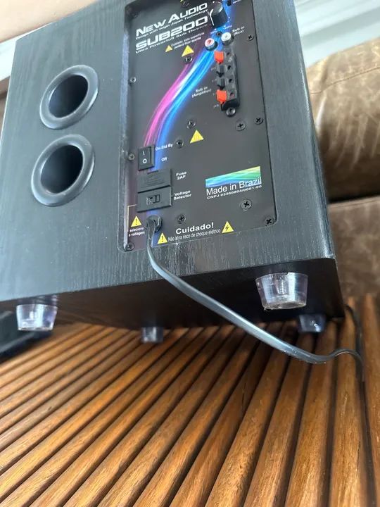SUBWOOFER NEW ÁUDIO SUB200 - Foto 6
