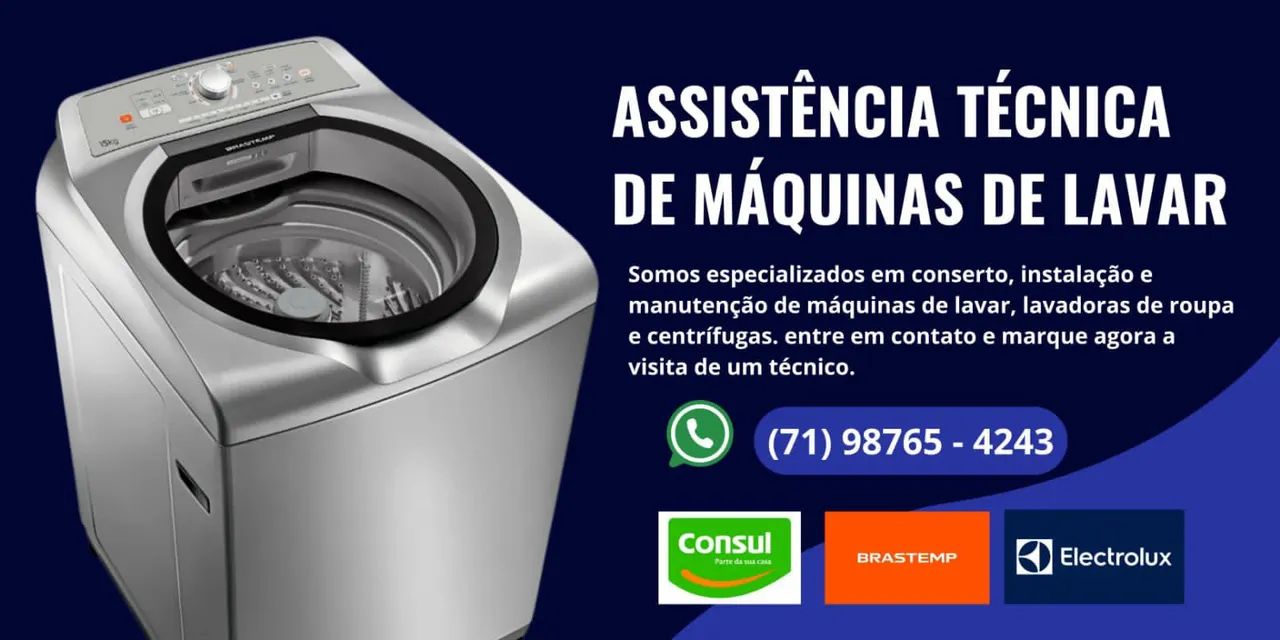 Assistência Técnica em Máquinas de Lava e seca - Foto 2