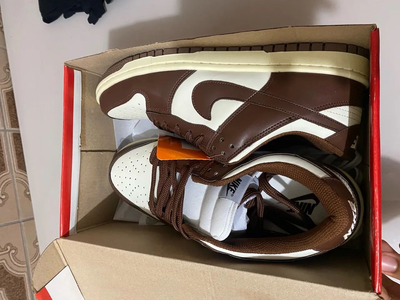 Nike Dunk Low - CINZA E MARROM ( Faço os dois pares por 340$ ) - Foto 3