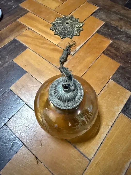 Lustre de Cristal Antigo - Foto 3