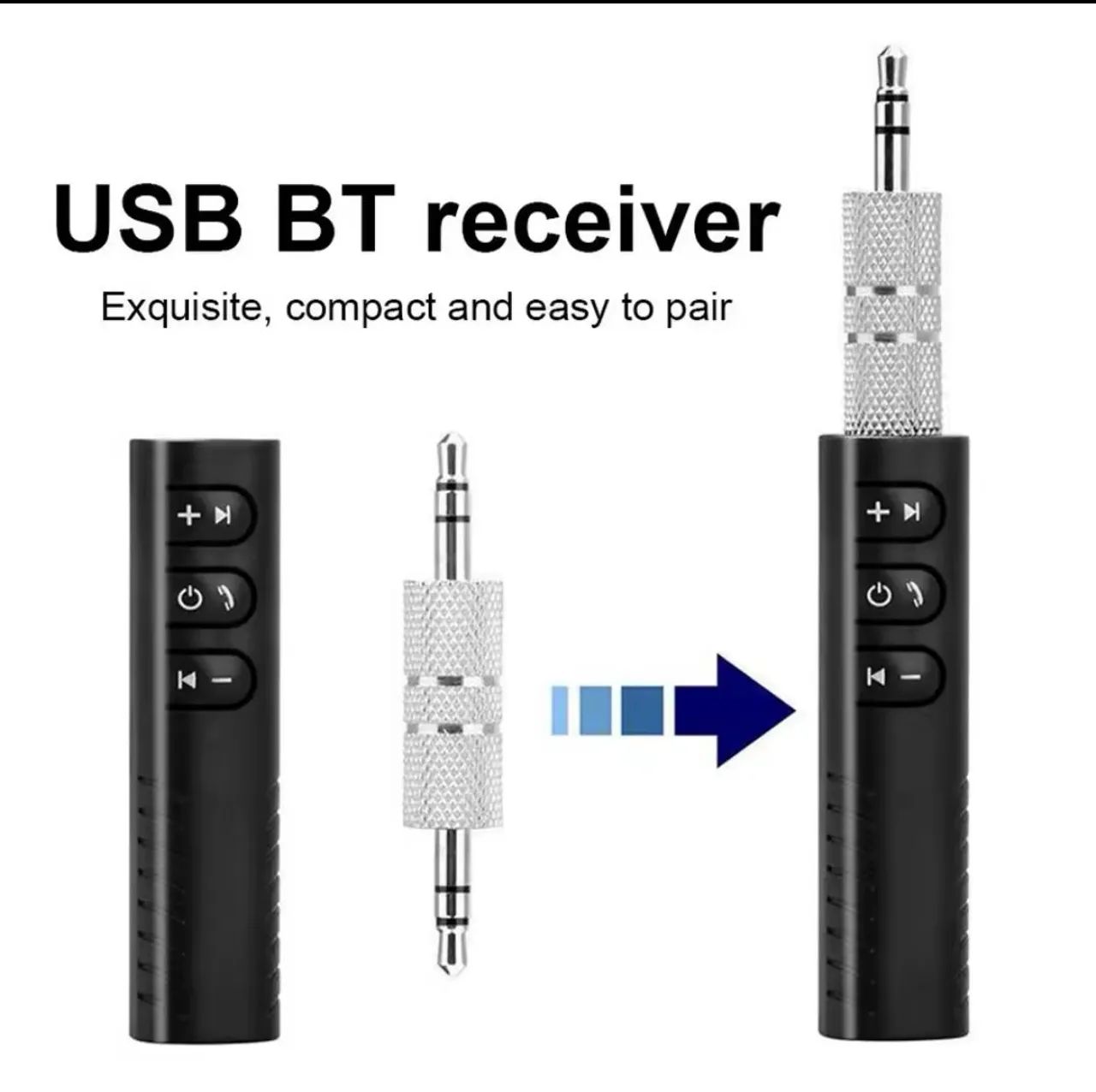 Receptor Bluetooth USB para Áudio