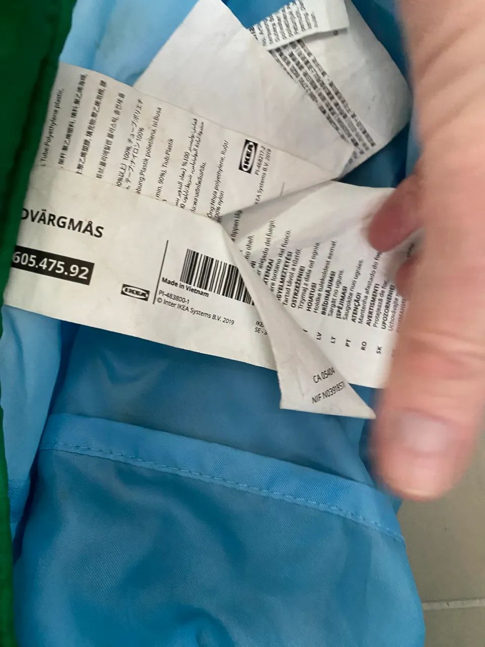 Tunel infantil para brincar Ikea