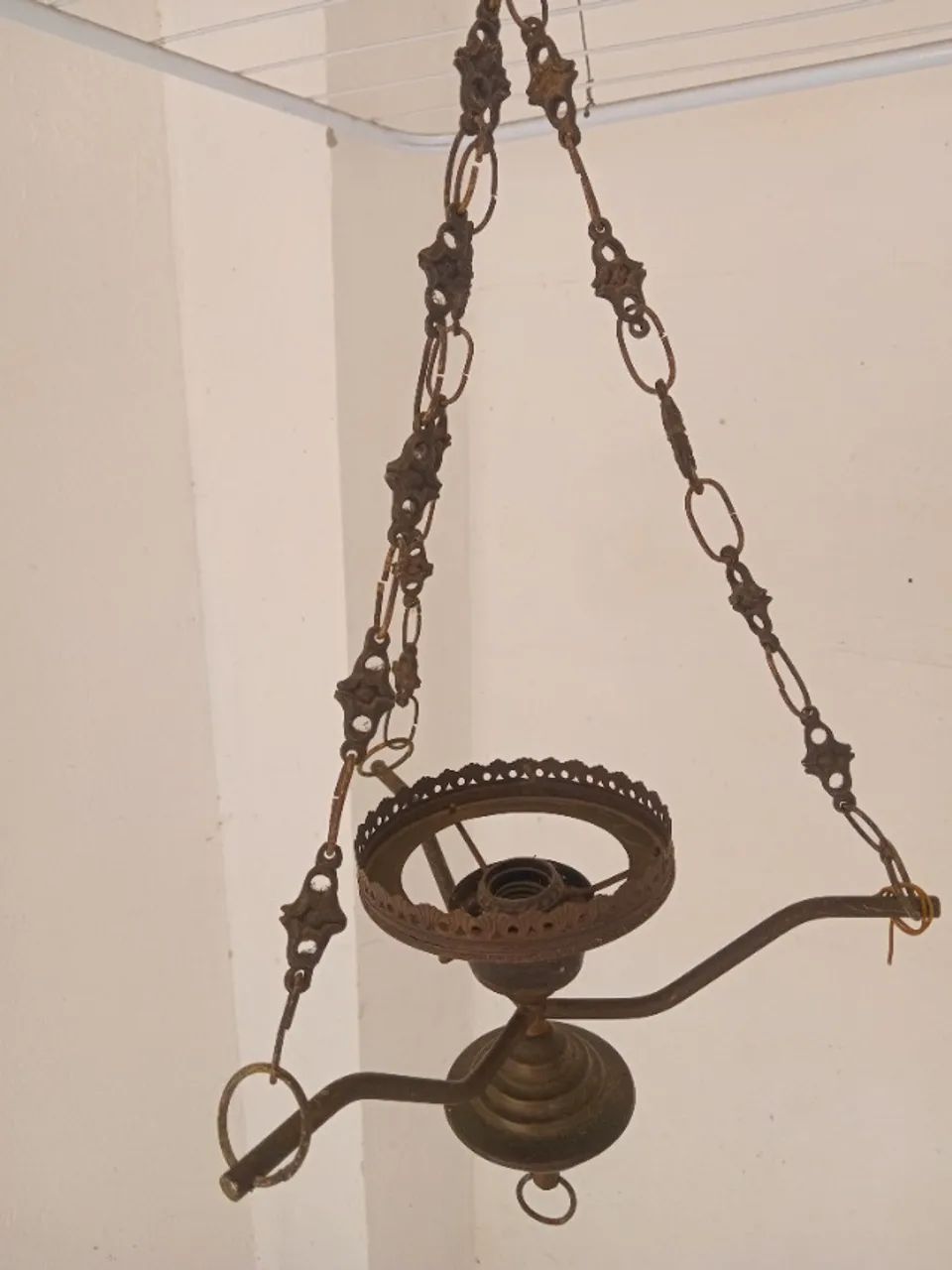 Lustre de metal antigo! - Foto 2